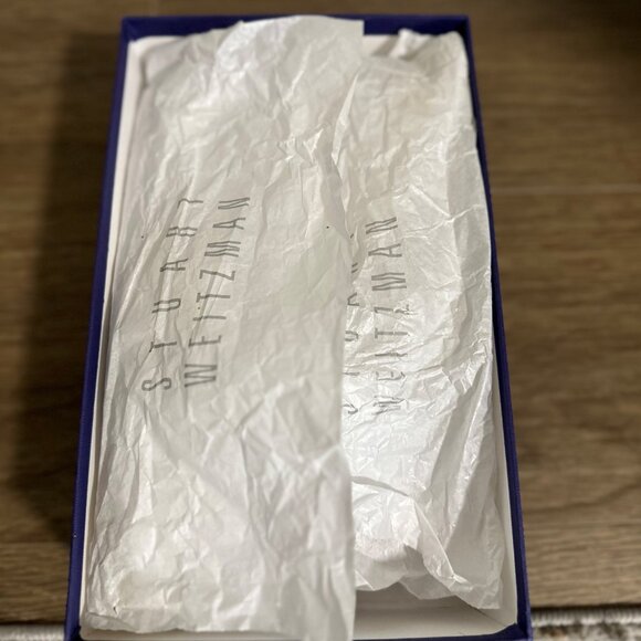 Stuart Weitzman Litely Aurora Glitter Gold Pump - Picture 14 of 16